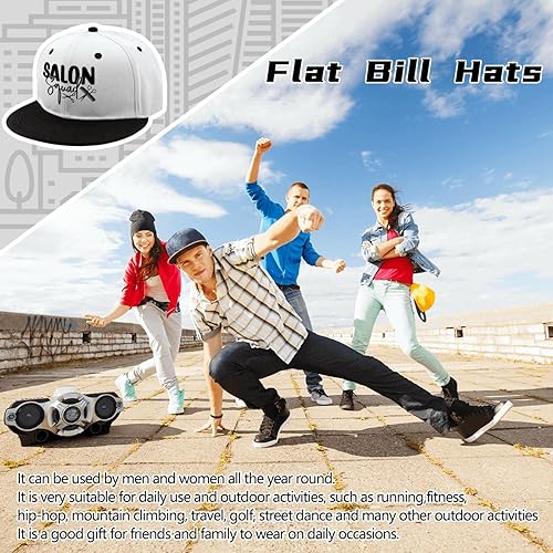 Miniatura 7 de KEHUASW Salon Squads hat Funny Trucker hat White Hats for Men Baseball Cap Gifts for Boyfriends Hiking Caps