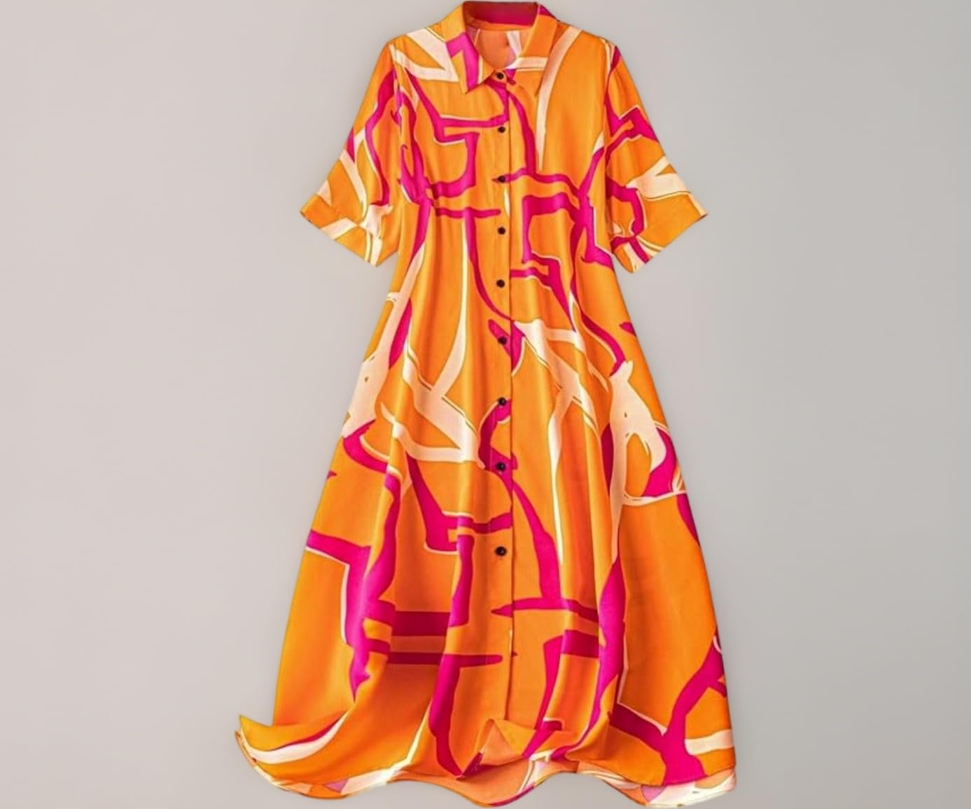 Womenโs One Piece Dress โ Stylish Midi Party Dress for Women | Summer Casual Wear for Events, Date & Evening Look