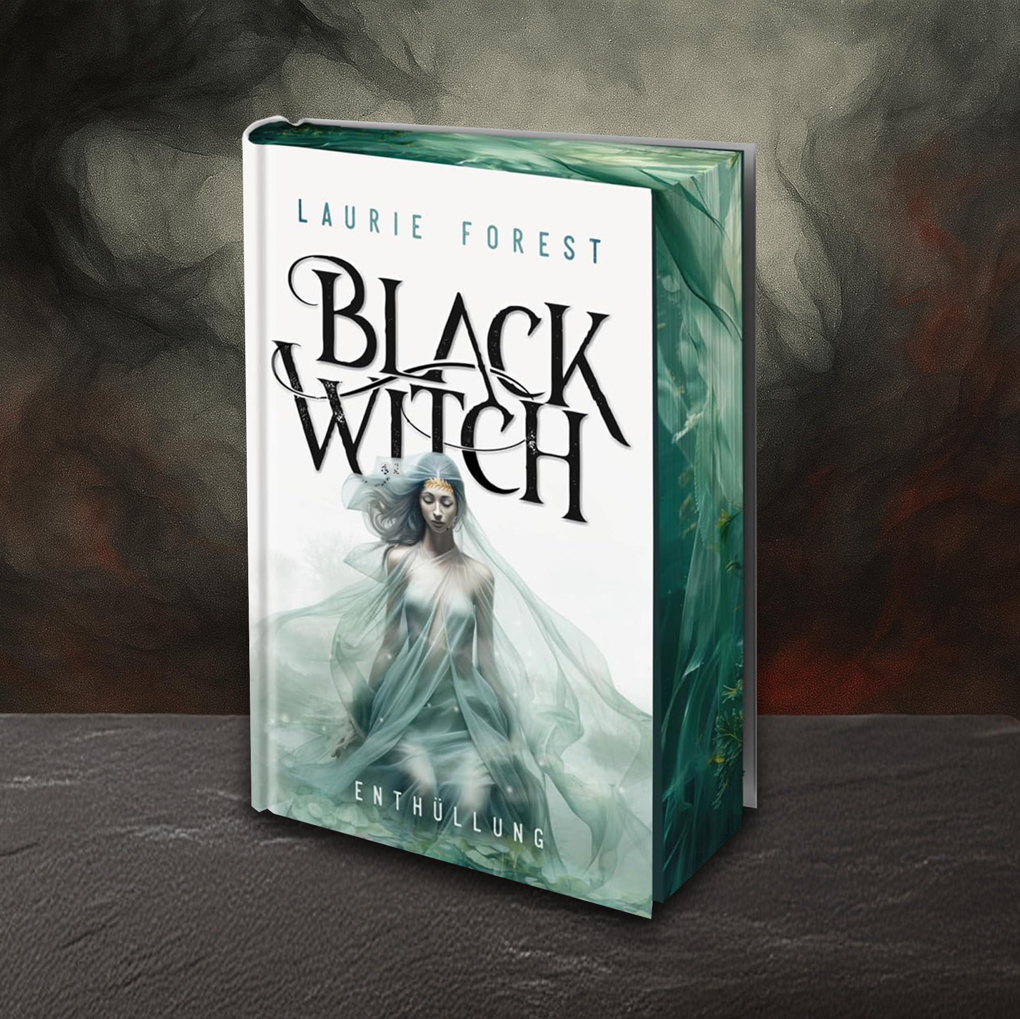 Black Witch Buchreihe Band 1-4 von Laurie Forest – Prophezeiung, Erkenntnis, Rebellion und Enthüllung als 4er Set – Fesselnde Hexen-Fantasy für Jugendliche & Erwachsene – inkl. Black Witch Lesezeichen