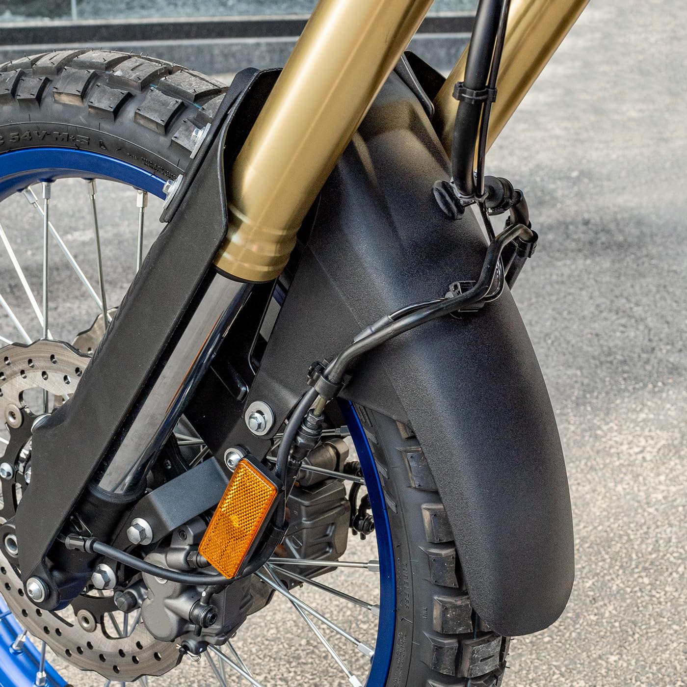 Parafango Anteriore per Tenere 700 2019-2024 2025 2026 Moto Parafanghi Copriruota, Nero