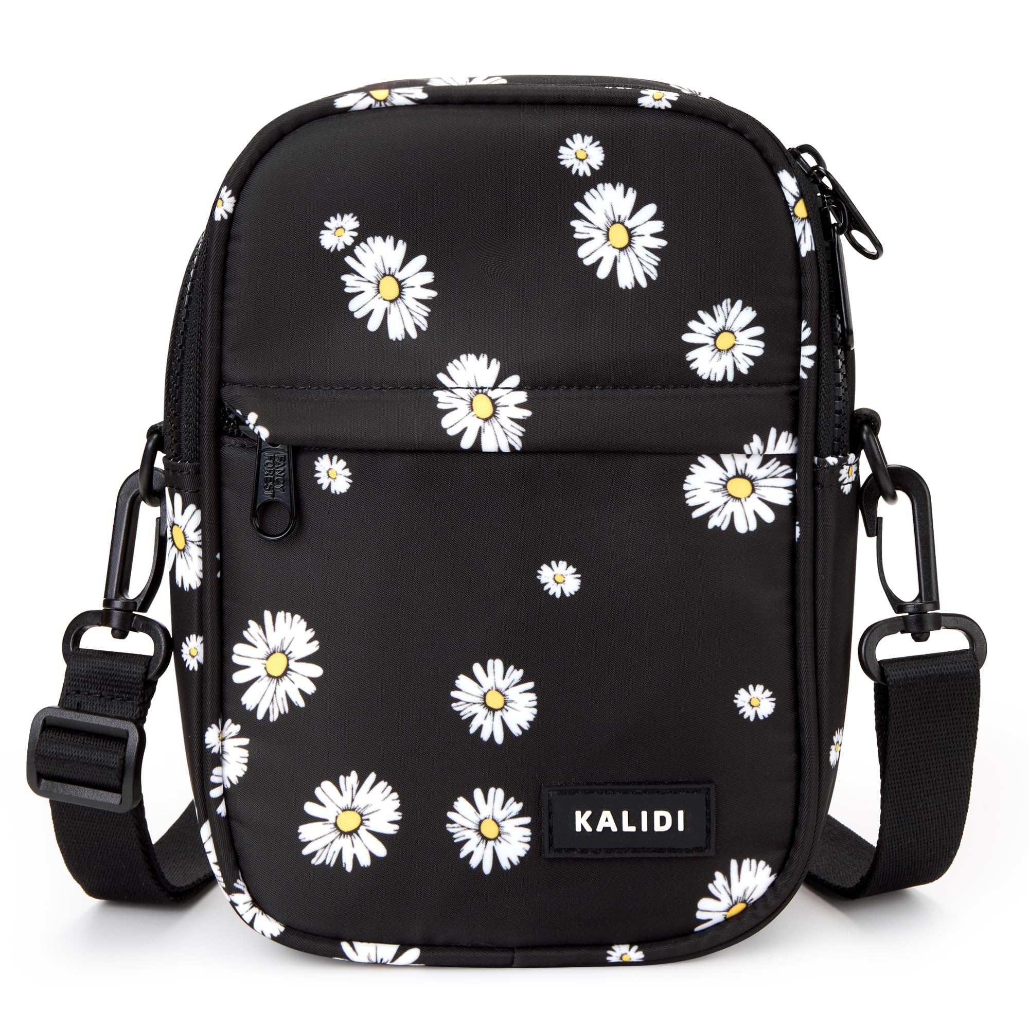 KALIDI Crossbody Sling Bag for Women Men Travel Multi Position Small Cross Body Purse Waist Fanny Pack Trendy for Everywhere