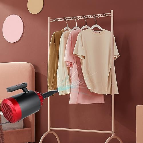 Miniatura 7 de Simple Deluxe Calentador de espacio portátil, calentador de manta para cama interior, calentamiento rápido de 3 segundos de 1200 W, calentador