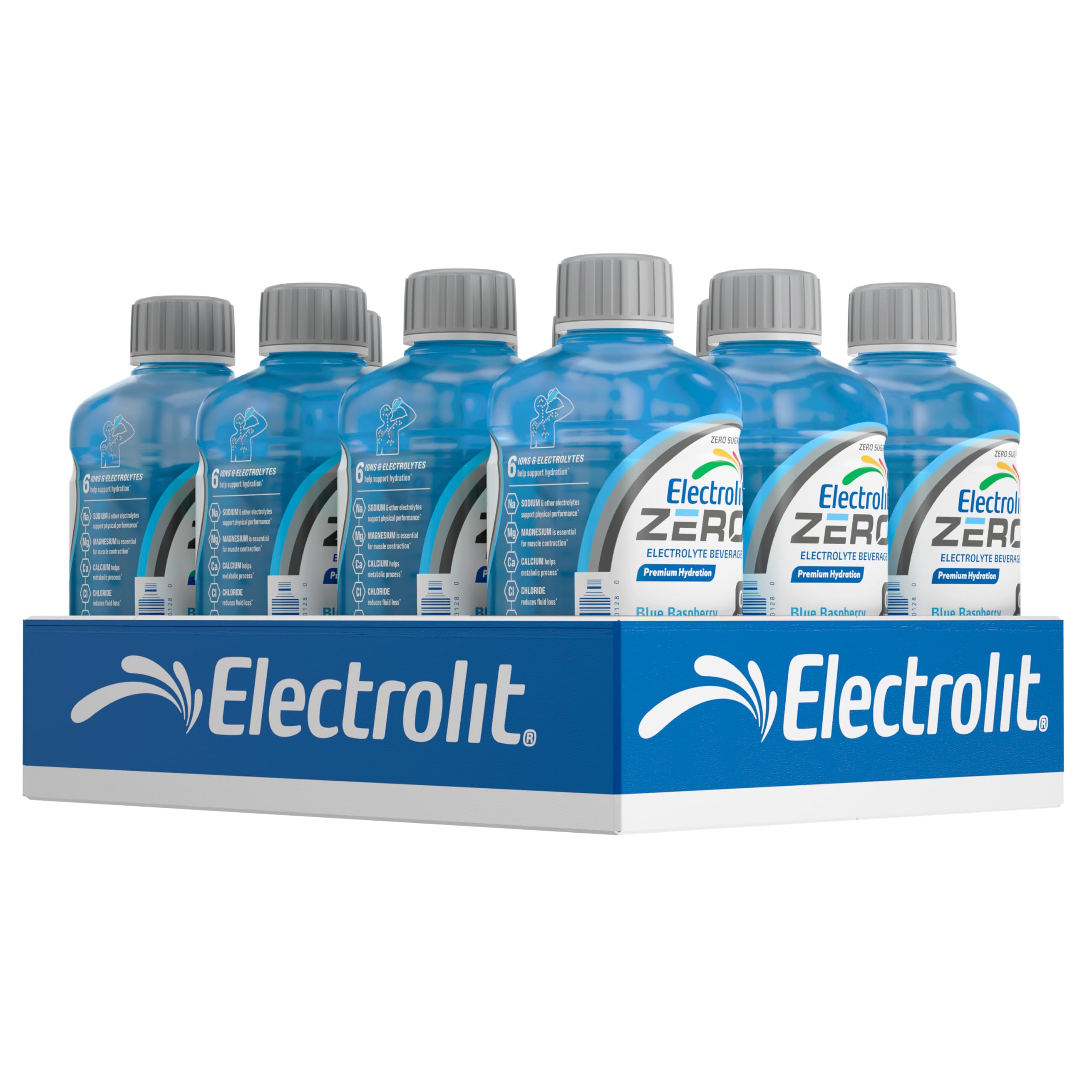 Amazon.com: Electrolit Zero Electrolyte Beverage, Blue Raspberry