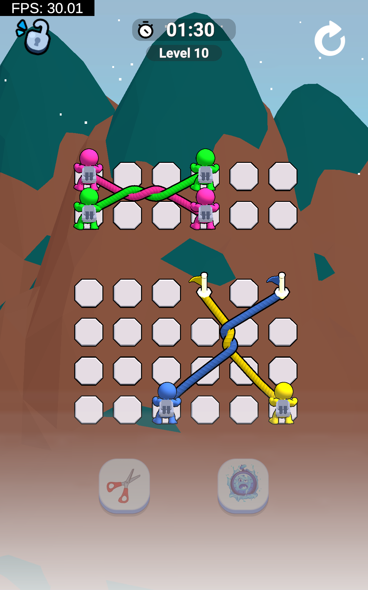 Tangle Climbers: Color Rope Puzzle - App on Amazon Appstore