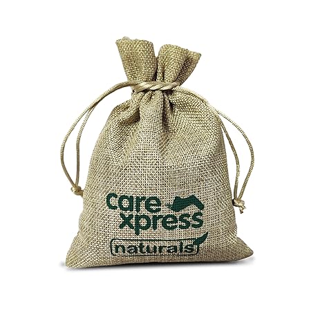 Care Xpress Activated Bamboo Charcoal Air Purifying Bag, All Natural Car Air Purifier and Freshener Pet Odour Eliminator 75 GMS