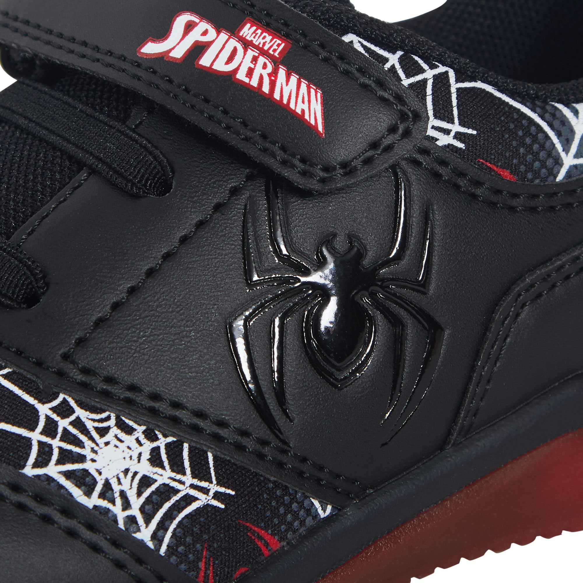 Zapatillas Spiderman Light Up para Niño Miles Morales Luces Intermitentes Zapatillas Deportivas