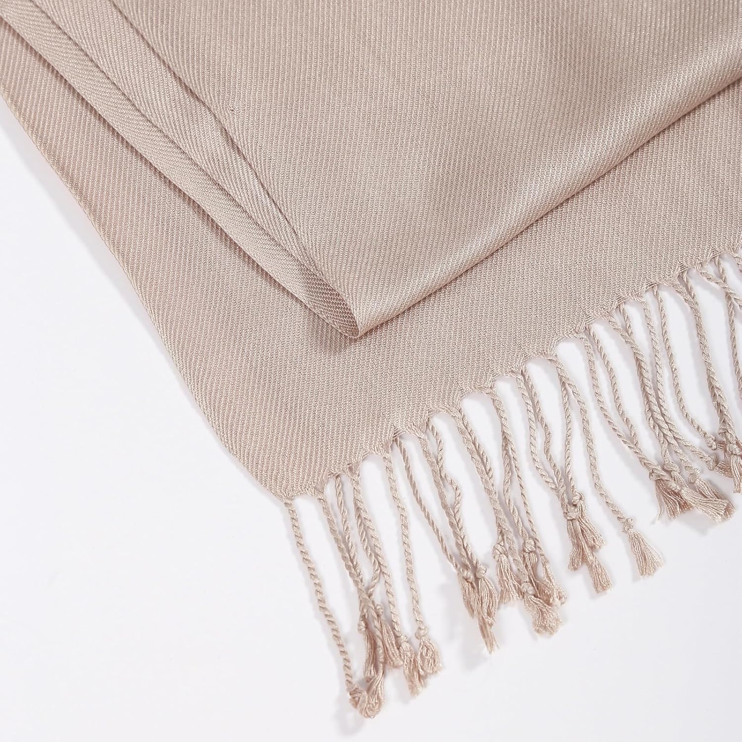 Pashmina Feel Shawl Wraps for Women Evening Dresses and Wedding Cover Up Formal Soft Silky Rave Scarf Elegant - Image 7