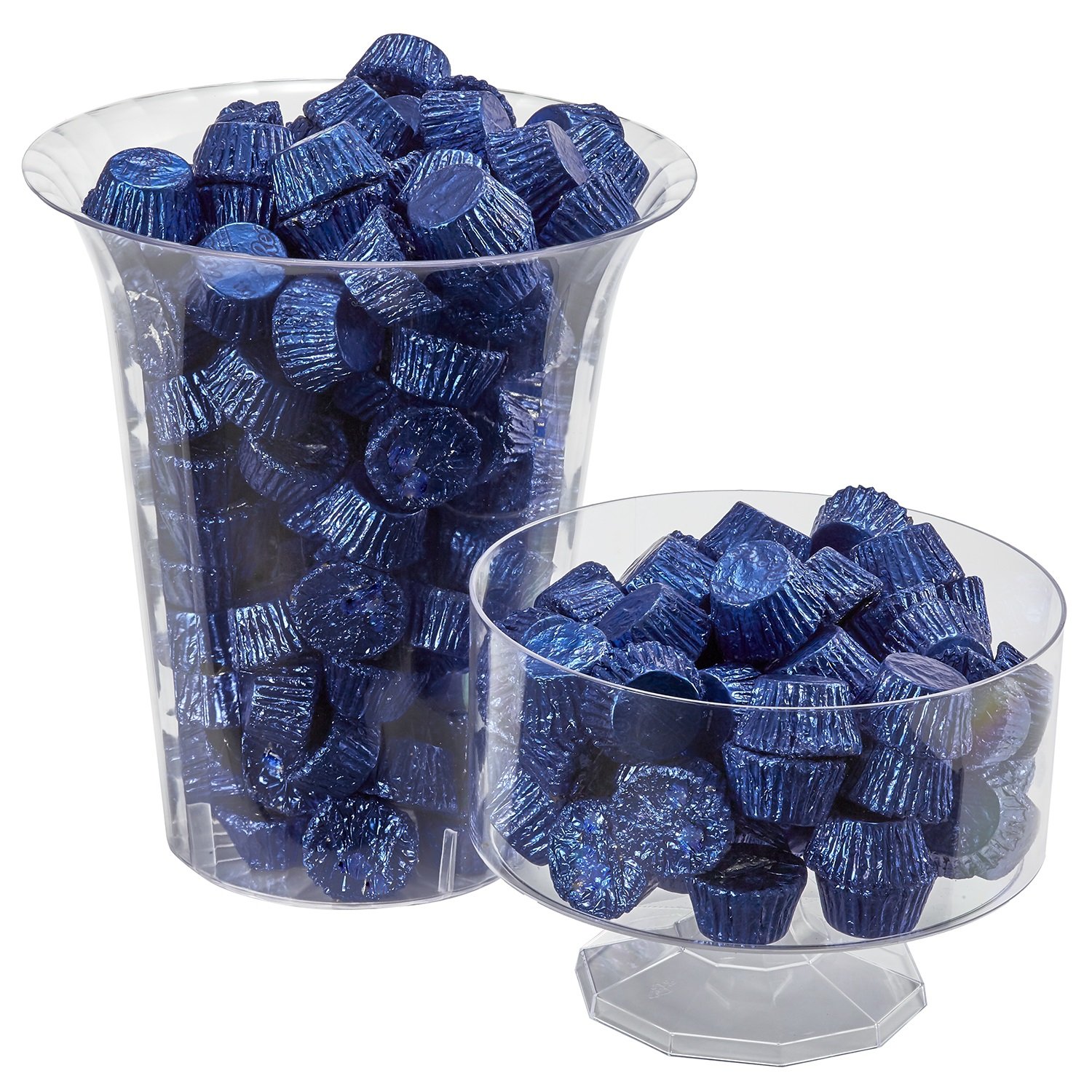 REESE'S Peanut Butter Cups, Chocolate Candy, Miniatures, Dark Blue, 66.7 Ounce Bulk Candy