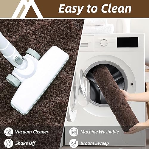 Miniatura 7 de COSY HOMEER Alfombras de cocina de 20 x 32 pulgadas, lavables, antideslizantes, absorbentes para el suelo, alfombras suaves para cocina, tapete