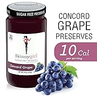 Vista 4 de Skinnygirl Sugar Free Kosher Preserves, Concord Grape, 10 Ounce