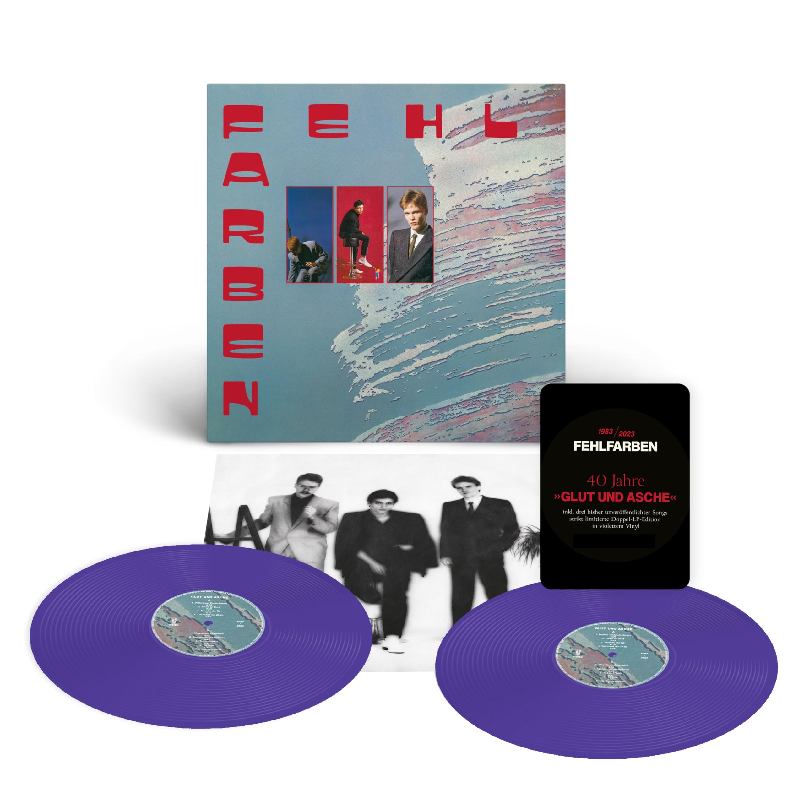 Glut und Asche (40th Anniversary, 2lp Purple) [VINYL]