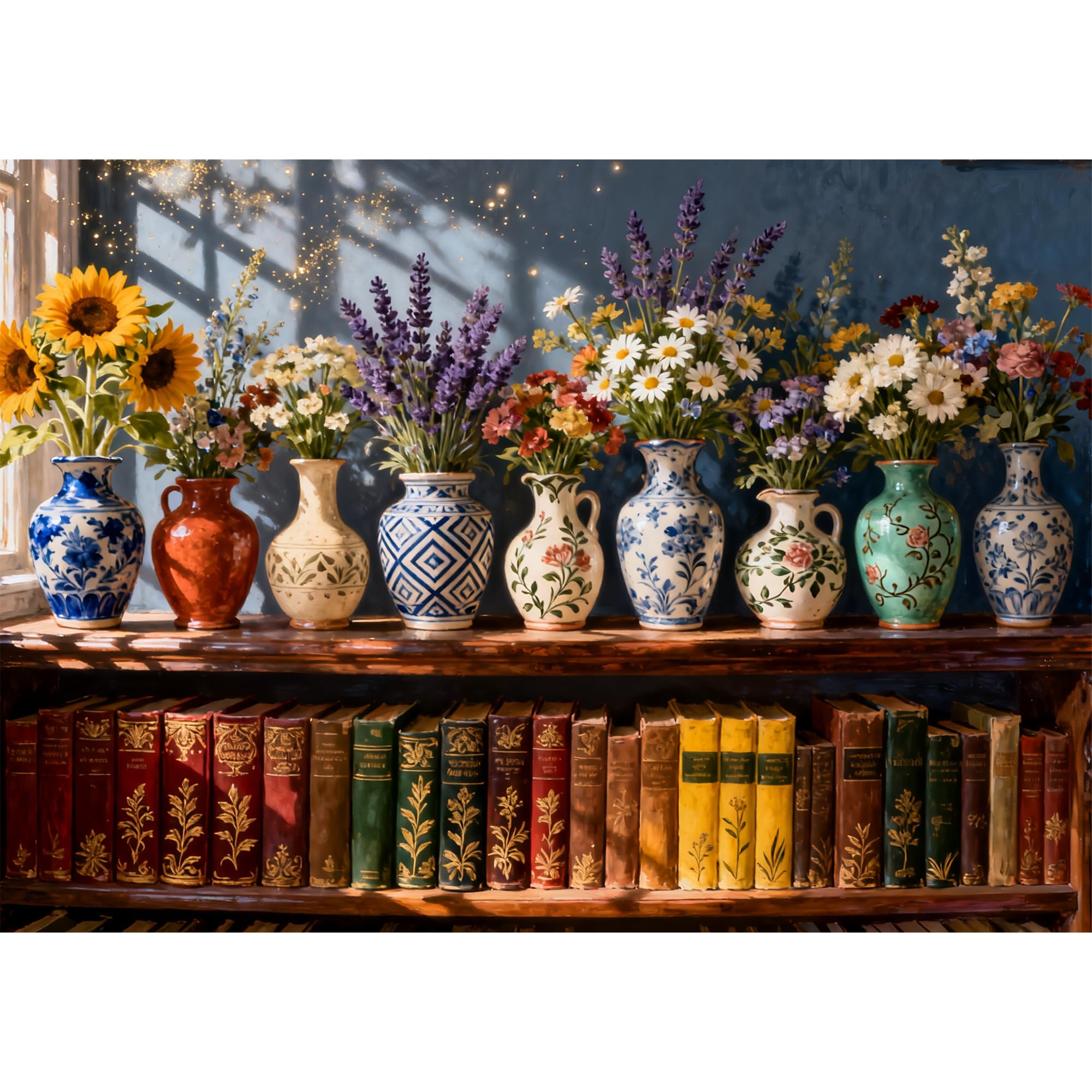 Puzzle da 2000 pezzi per libreria per adulti