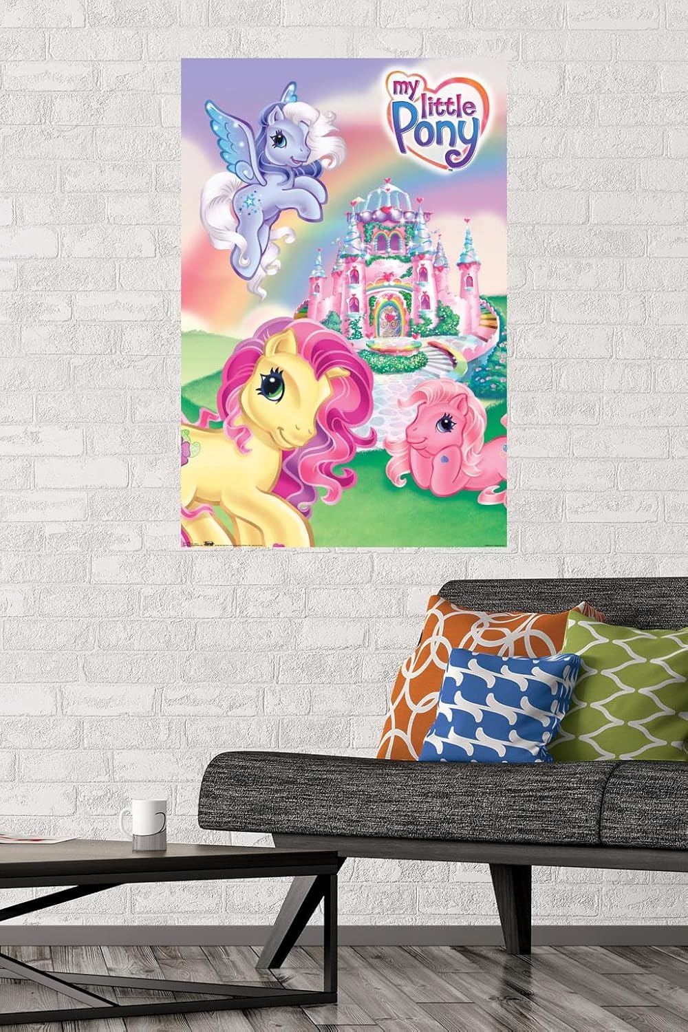 Trends International Hasbro My Little Pony - Castle Wall Poster, 22.375" x 34", Premium Unframed Version