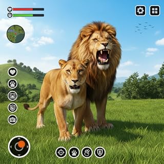 Lion Simulator Animal Game : Safari Shooting Game 3D