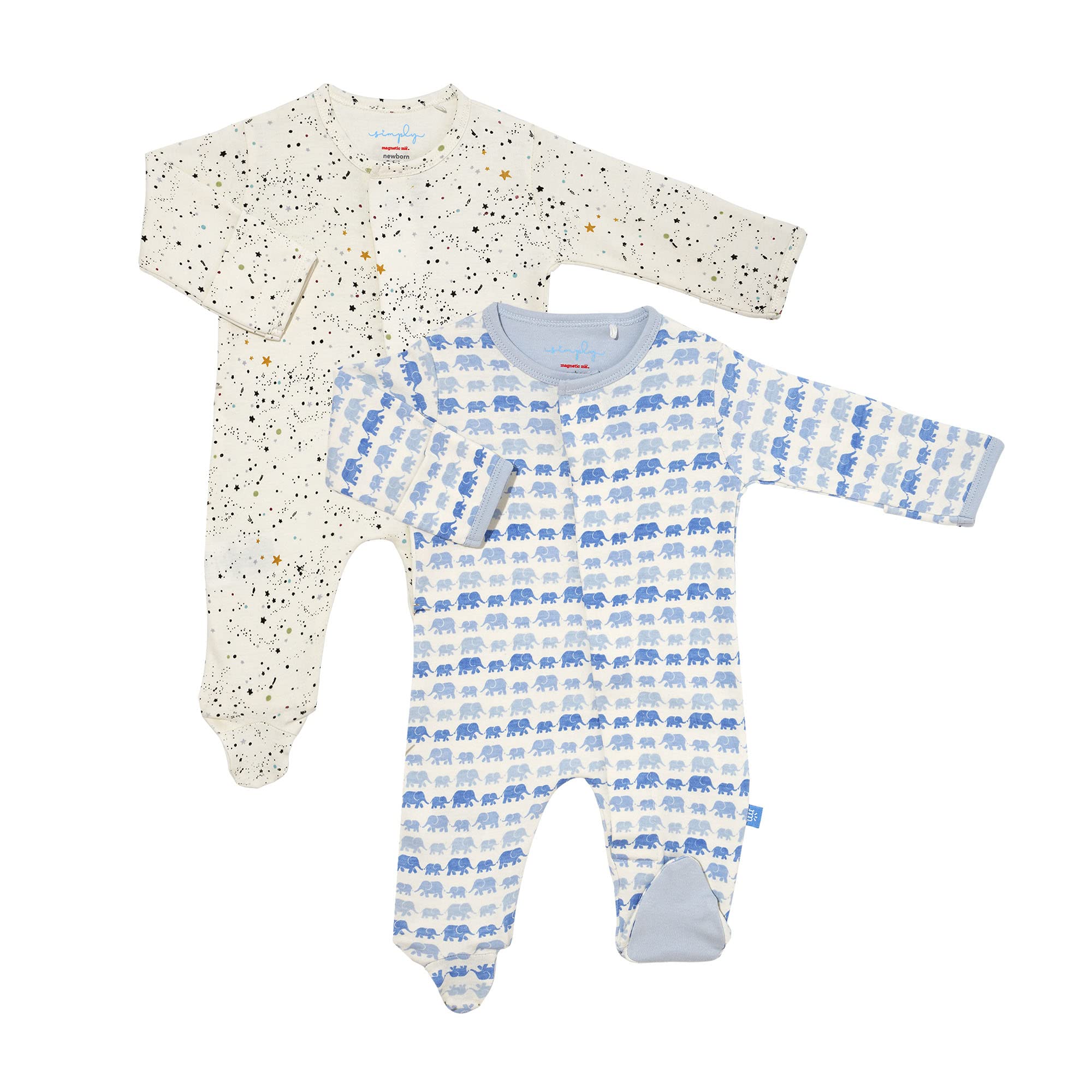 Magnetic Mebaby-boys Footed Sleepwear Footed Sleepwear