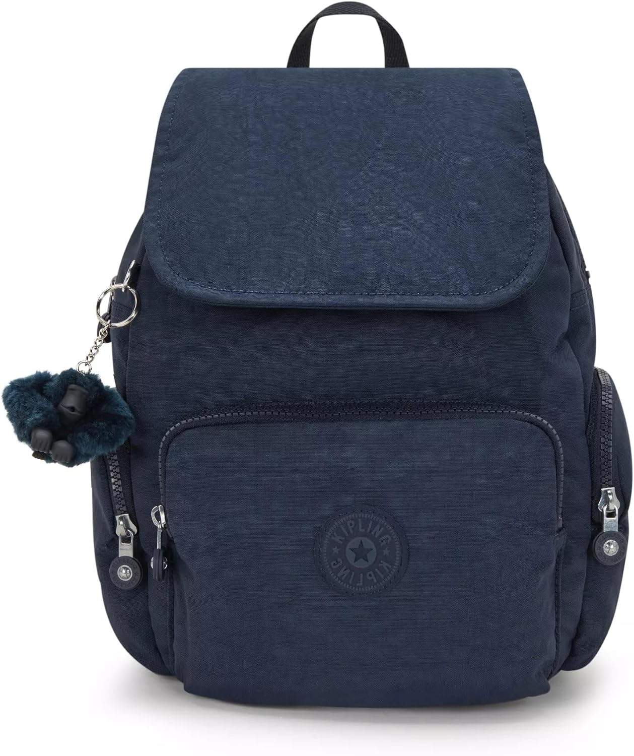 Kipling City Zip Small Backpack Peach Peace