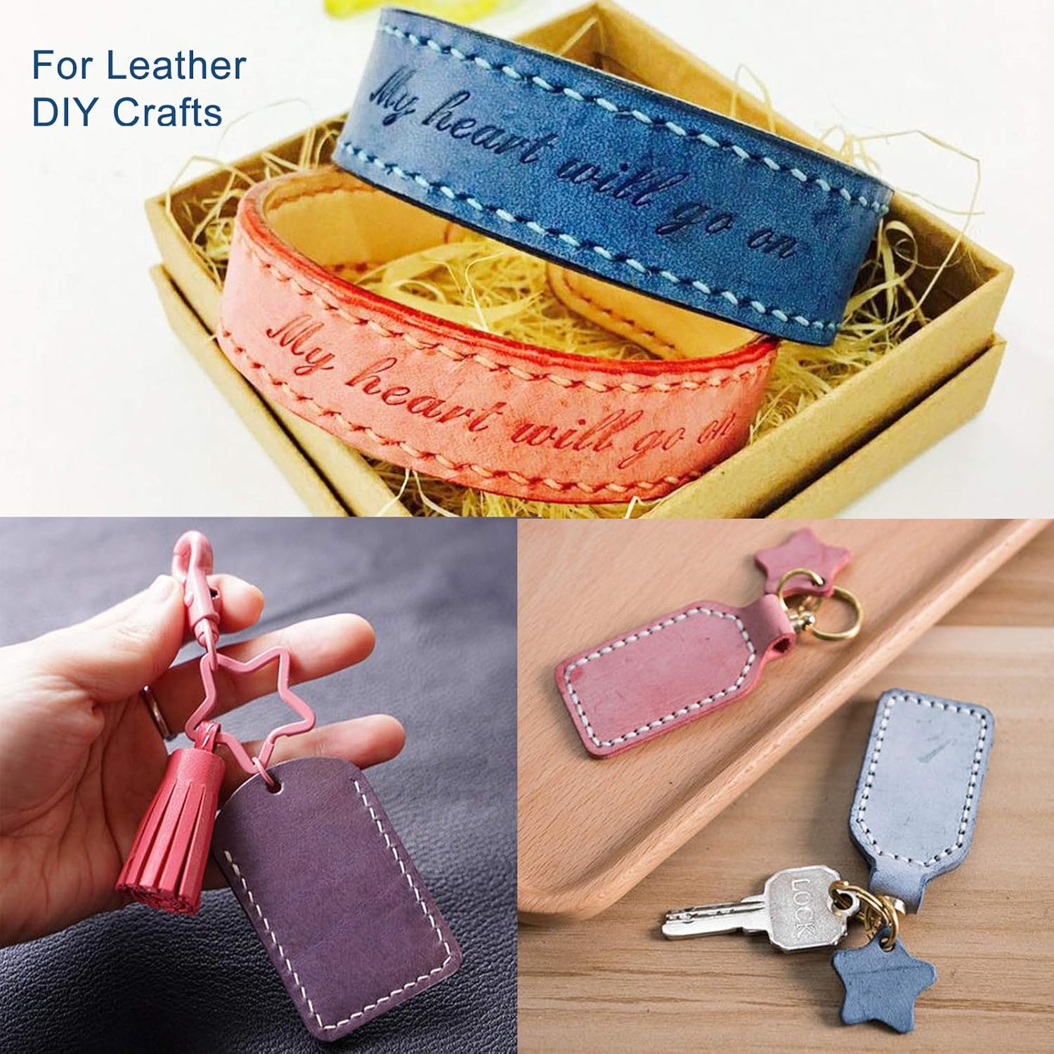 BEAMNOVA Leather Strip Cutter Tool Leather Craft Cutting Knife Blade Tools for Bag Straps Leathercraft Accessories