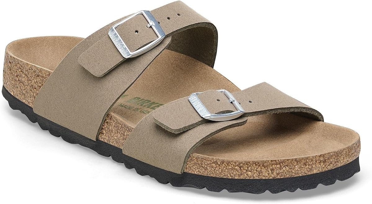 Birkenstock SYDNEY VEGAN Women Sandals Vegan Gray Taupe N
