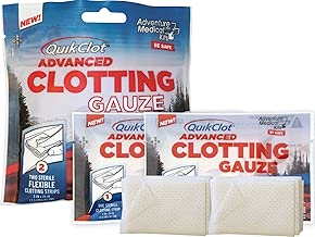 QuikClot Advanced Clotting Gauze - 3 x 24 in (Pack of 2) - coolthings.us