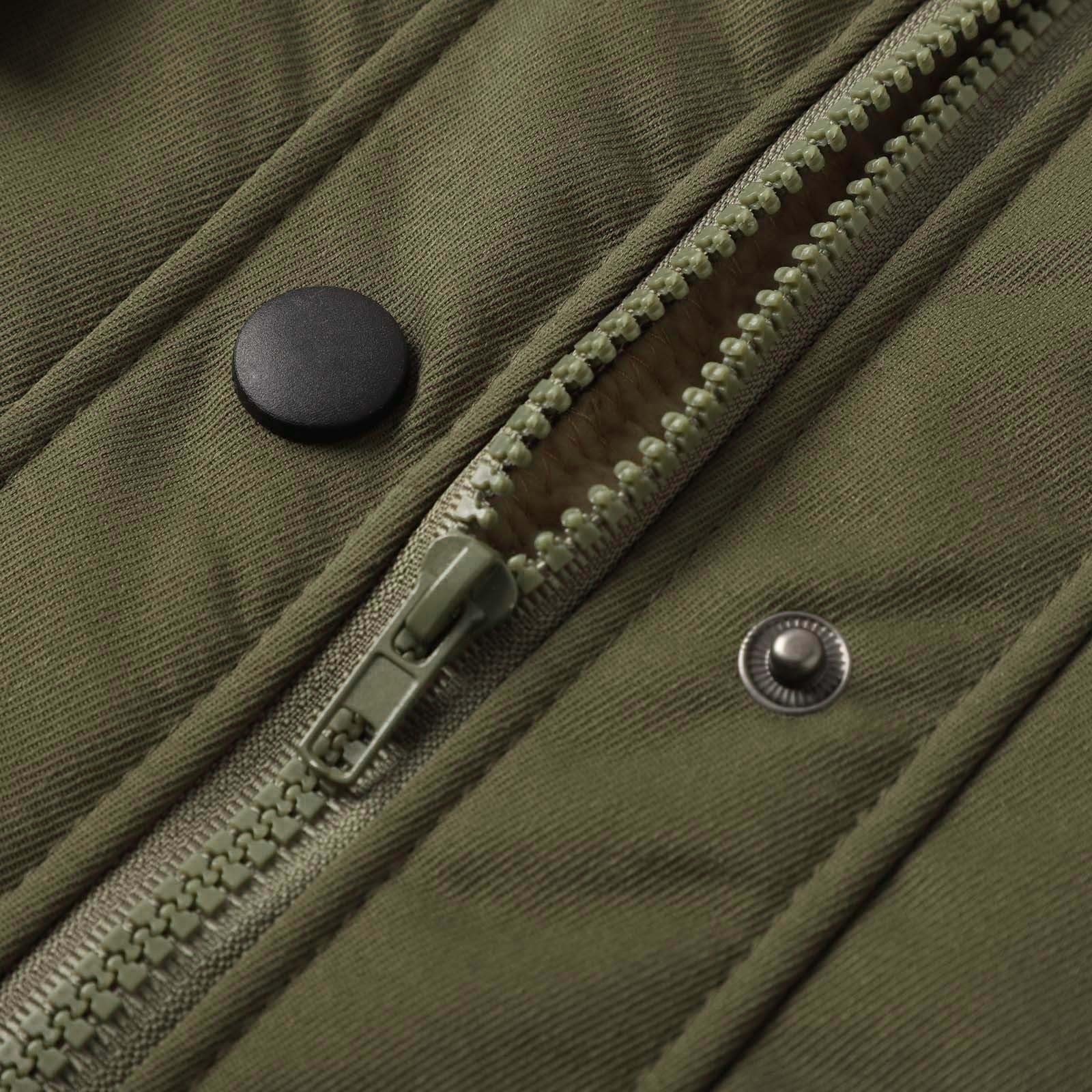 Chaqueta Hombre Invierno Cremallera Chaqueta Deportiva Hombre Cómodo Exterior Europeo Otoño Invierno De Terciopelo Liso Bolsillo Y Cierre Claro