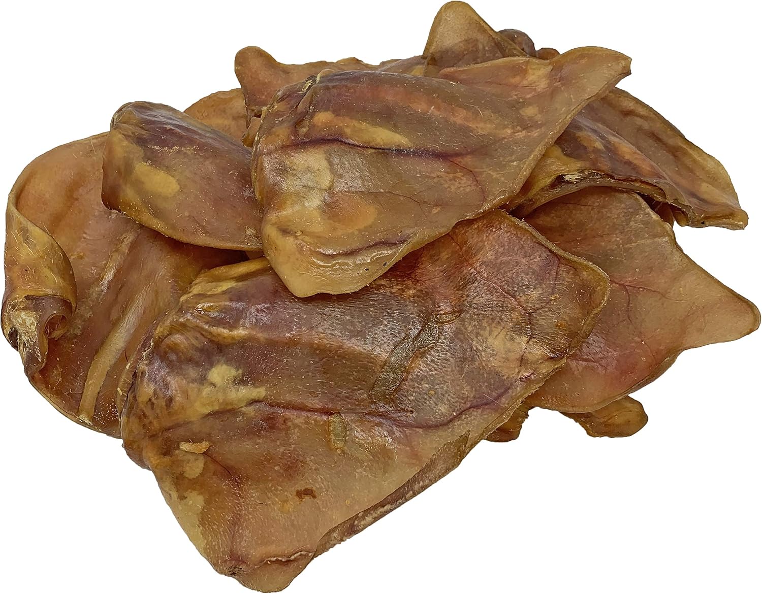 WhiteTail Naturals - Jumbo Pig Ears Dog Treats - Whole Pork Ears for Dogs - All Natural Bully Chews for Agressive Chewers & Tetthing…