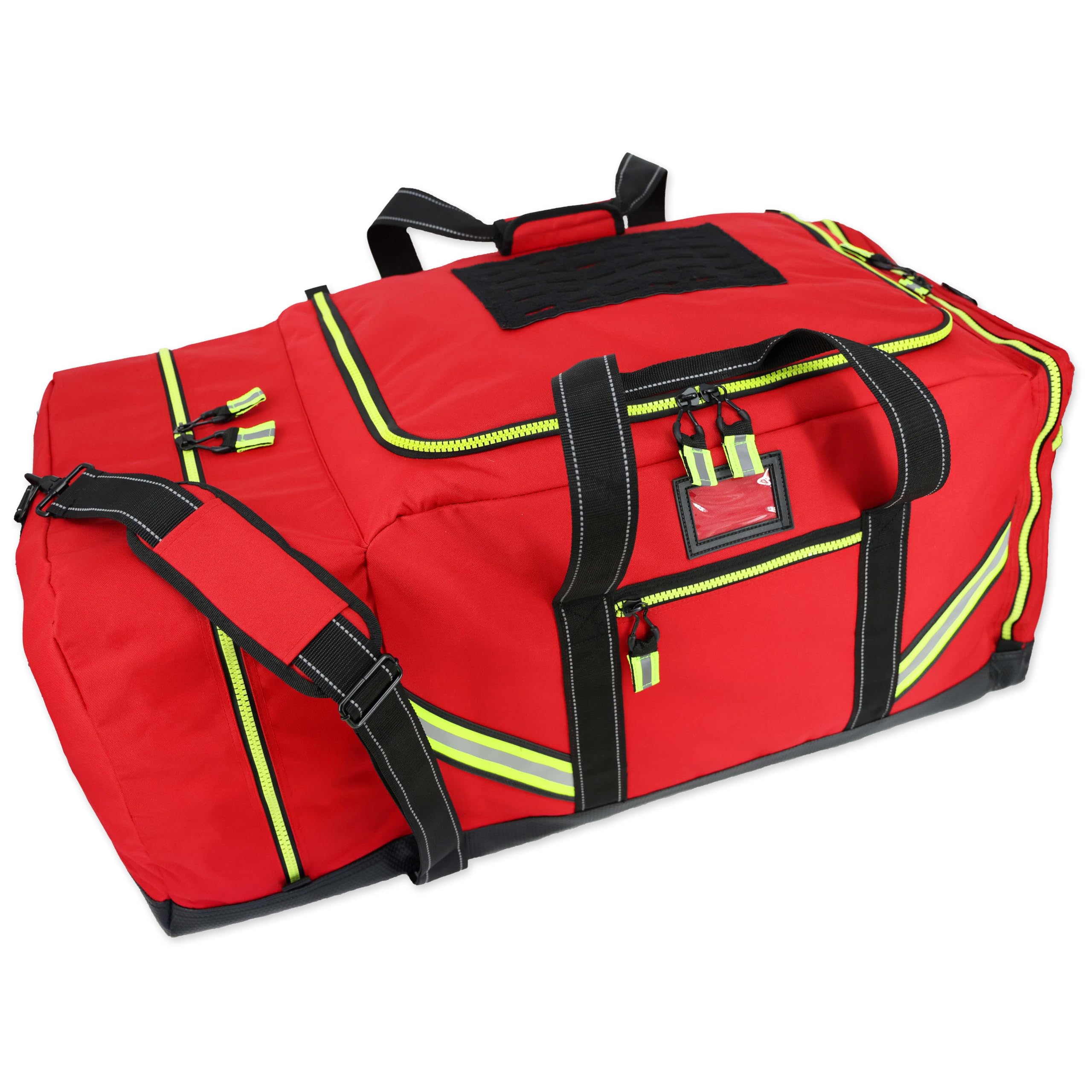 Lightning X Firefighter Premium 3XL Step-In Turnout Gear Bag - Red w/NO LOGO (Customizable)