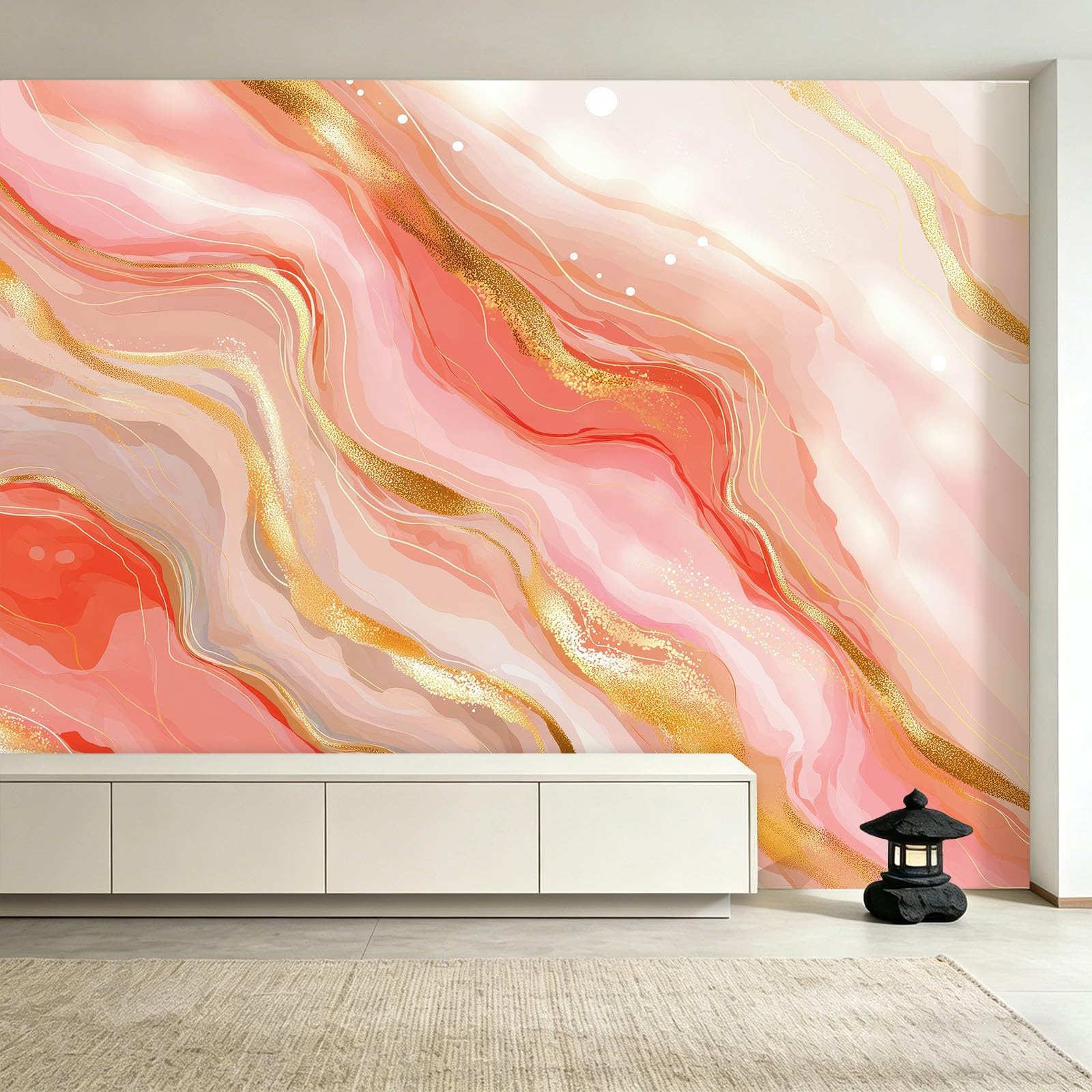 Fototapeta nowoczesna, abstrakcyjna, fluid 200 x 140 cm – XXL tapeta ścienna, odporna na promieniowanie UV, tapeta z włókniny, do salonu, sypialni, pokoju młodzieżowego, biura, korytarza, dekoracja