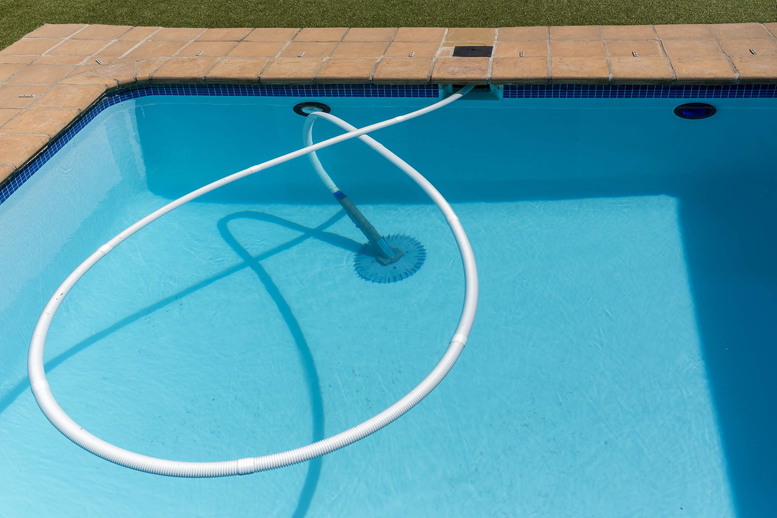 CAIRCON 2K Poolfarbe Schwimmbadfarbe für Betonbecken, wetterfest - Lichtblau 2,5kg