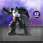 DC Comics, Metal Force Batman Action Figure, 12-Inch Extra Large Super Hero Collectible Kids Toys for Boys and Girls Ages 4 and Up | Articulated for Play & Display, Metallic Design Finishes, Super Hero Toys, Pretend Play Gifts for Kids & Collectors A