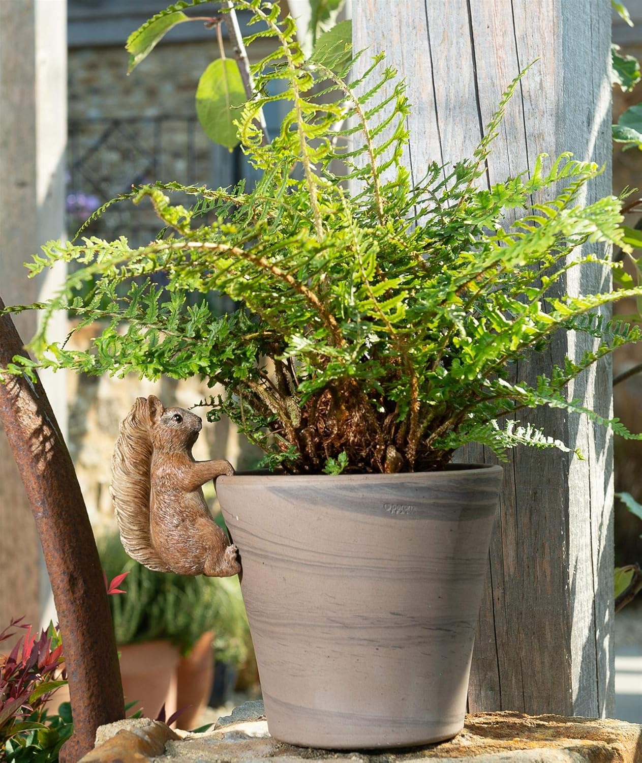 Squirrel Nutkin Pot Buddy - Licensed Beatrix Potter Plant Pot Hanger