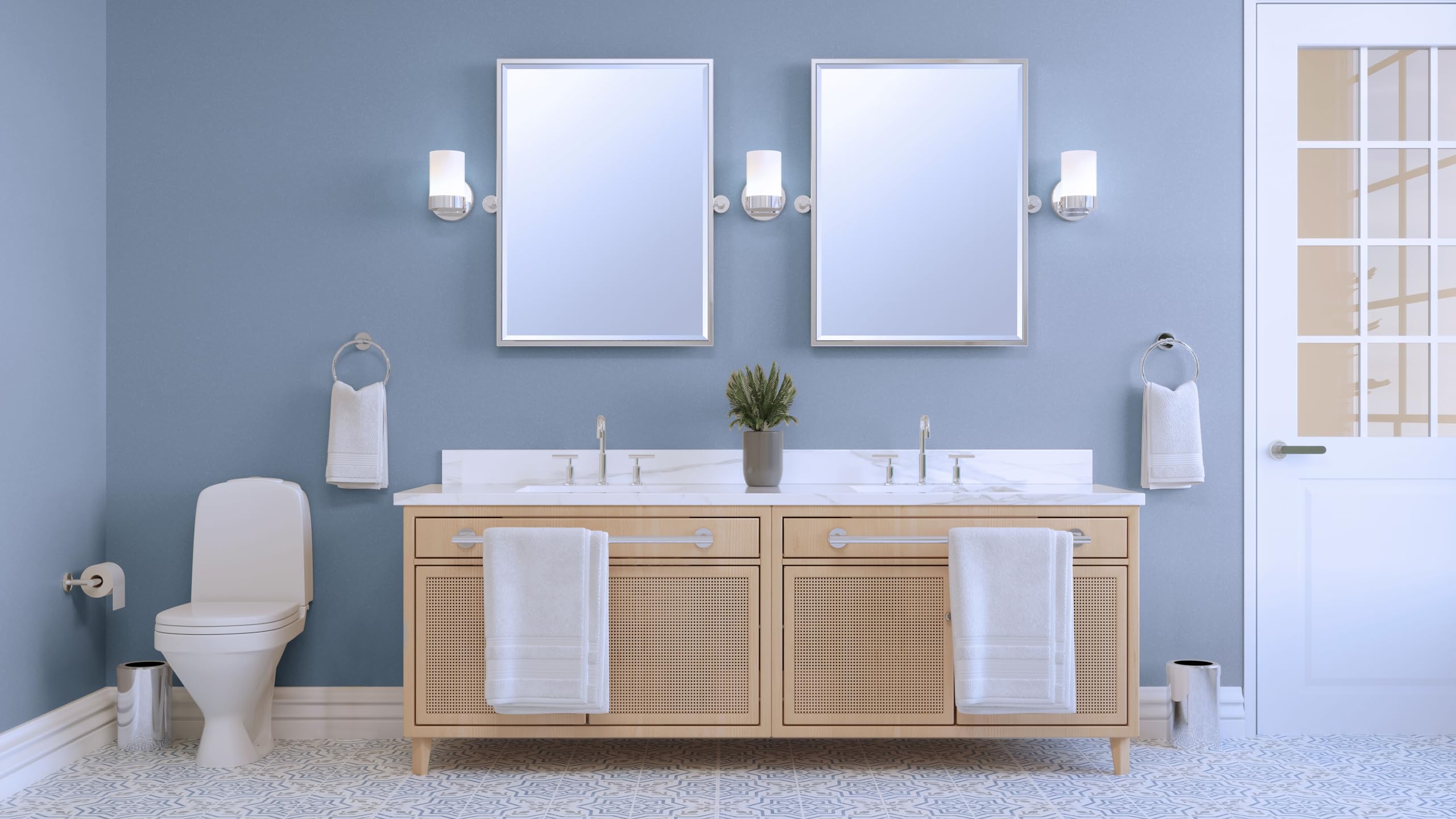 Gatco 5502 Anello Portasciugamani Da Bagno – Design Minimalista, Finitura Nero Opaco - 3