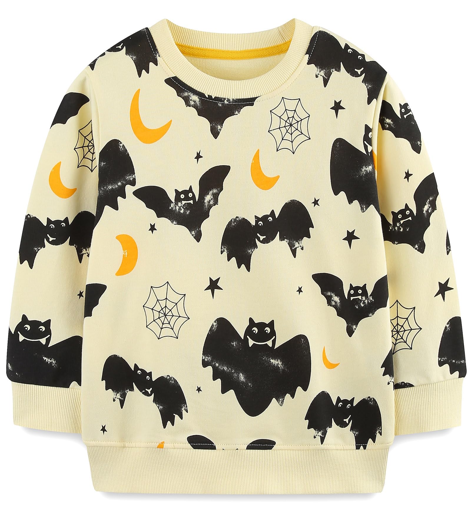 Hongshilian Unisex Kids Cute Cartoon Cotton Sweater Shirt
