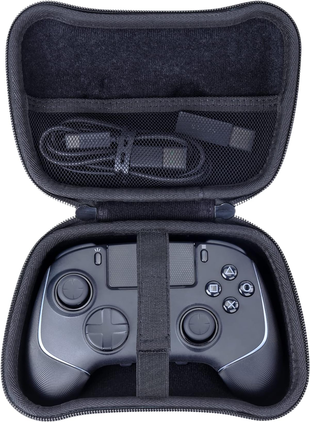 Aenllosi Hard Carrying Case Compatible with Razer Wolverine V2 Pro Wired Gaming Controller (Black)