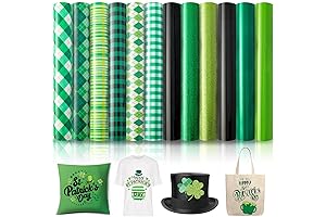 Whaline St. Patrick's Day Green Plaid HTV
