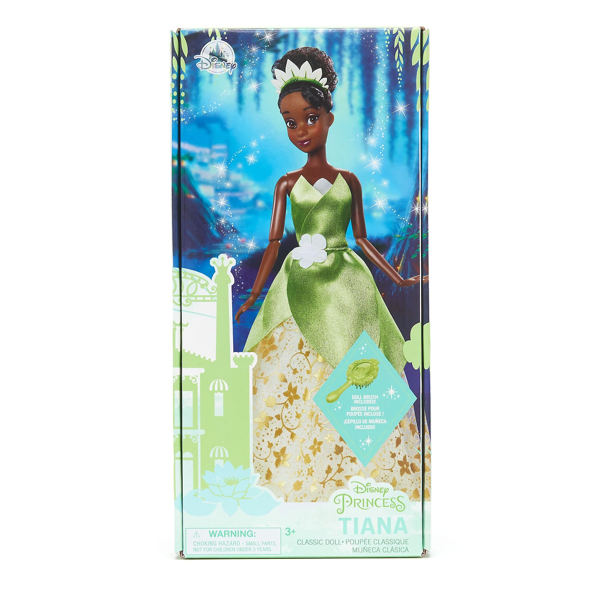 Disney Store Official Tiana Classic Doll for Kids The Princess and the Frog, 29cm/11” - Image 4