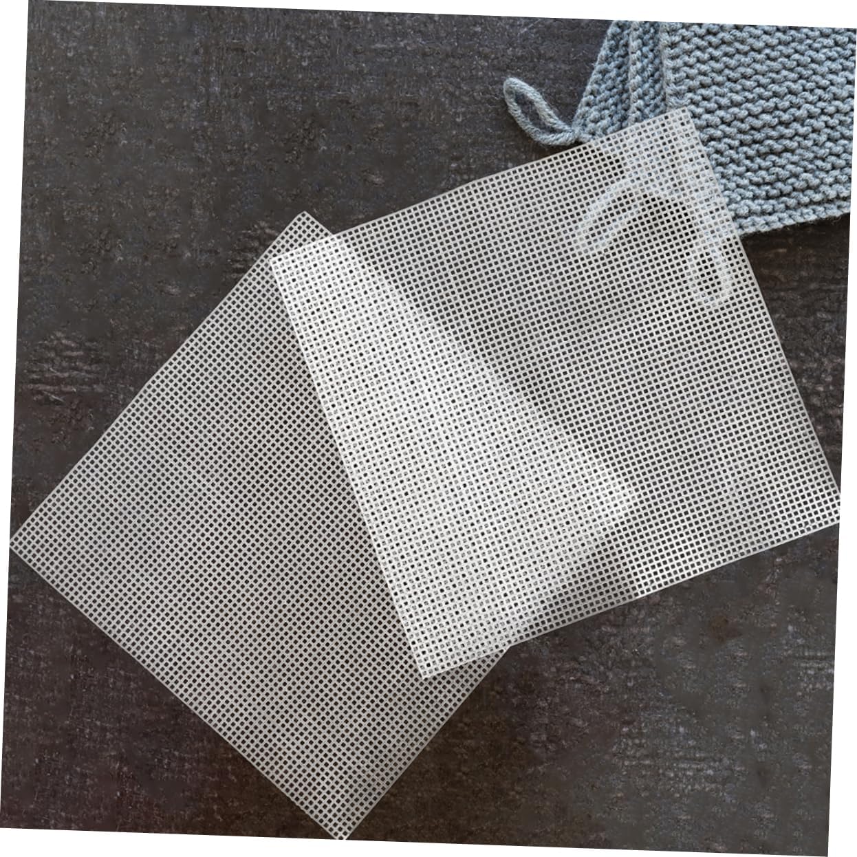 Gadpiparty 5pcs Plastic Mesh Canvas Sheets for Bag Making Stiff Plastic Sheets for DIY Handbags Purses Embroidery Crochet Projects Versatile Crafting Material