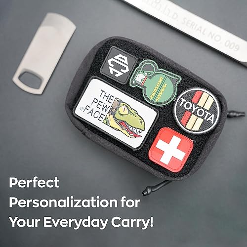 Miniatura 7 de DAILYCARRYCO EDC - Bolsa organizadora de herramientas de transporte diario con múltiples bolsas, equipo esencial EDC