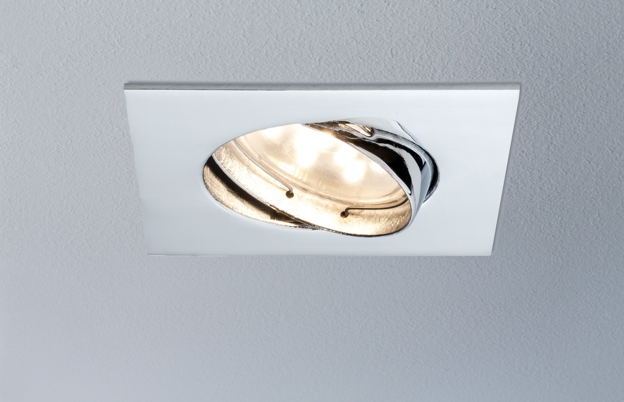 Paulmann Einbauleuchte – Silber, Schwenkbar, Inkl. LED-Leuchtmittel, Für Decken- Oder Wandmontage