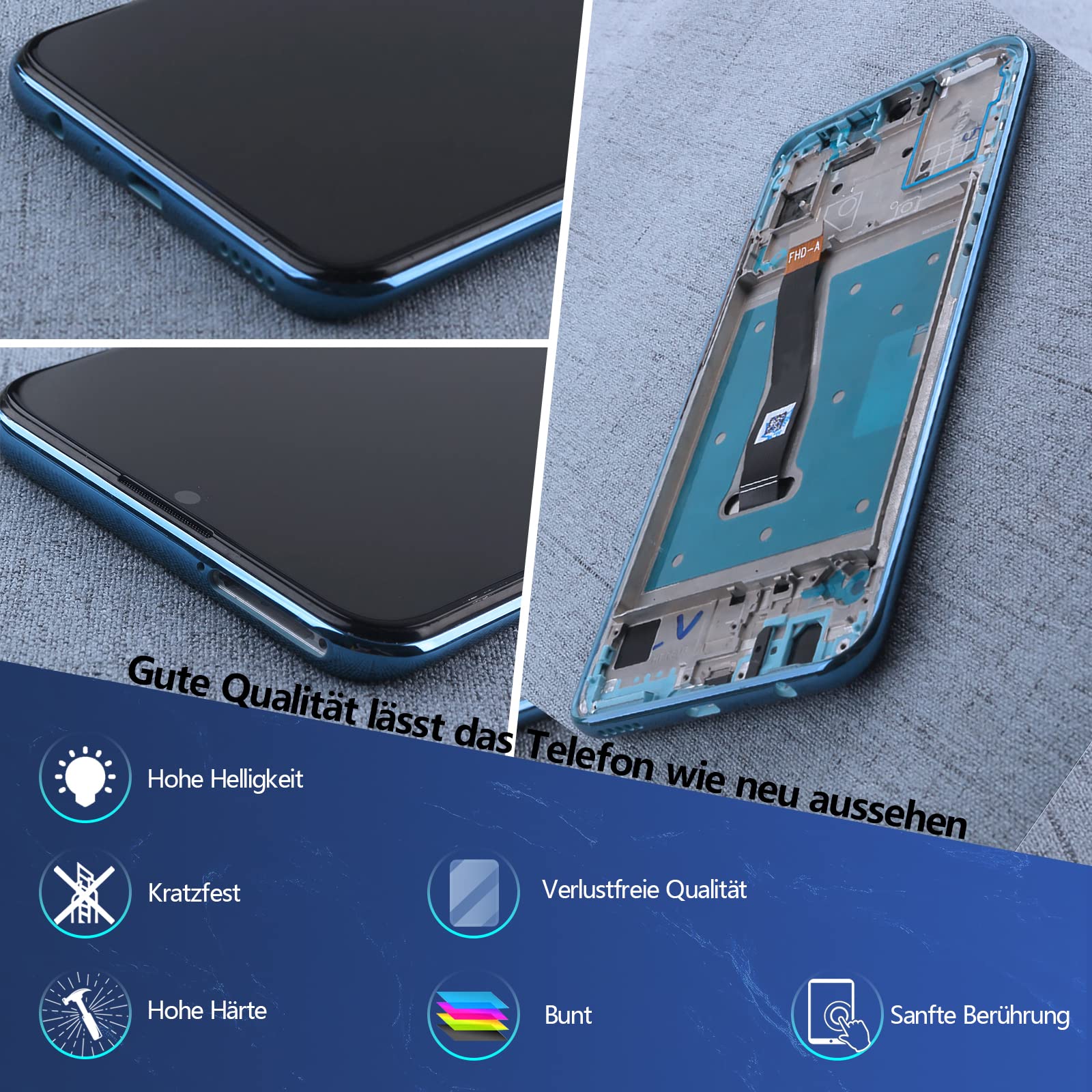 Bouton Volume/power Pour Huawei Honor 10 Lite Et Honor 20i - Neuf, Couleur Marron, Remplacement Facile