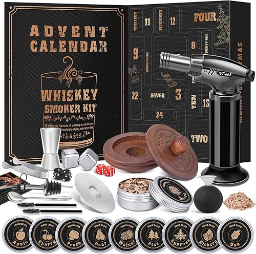 Whiskey Smoker Set Advent Calendar