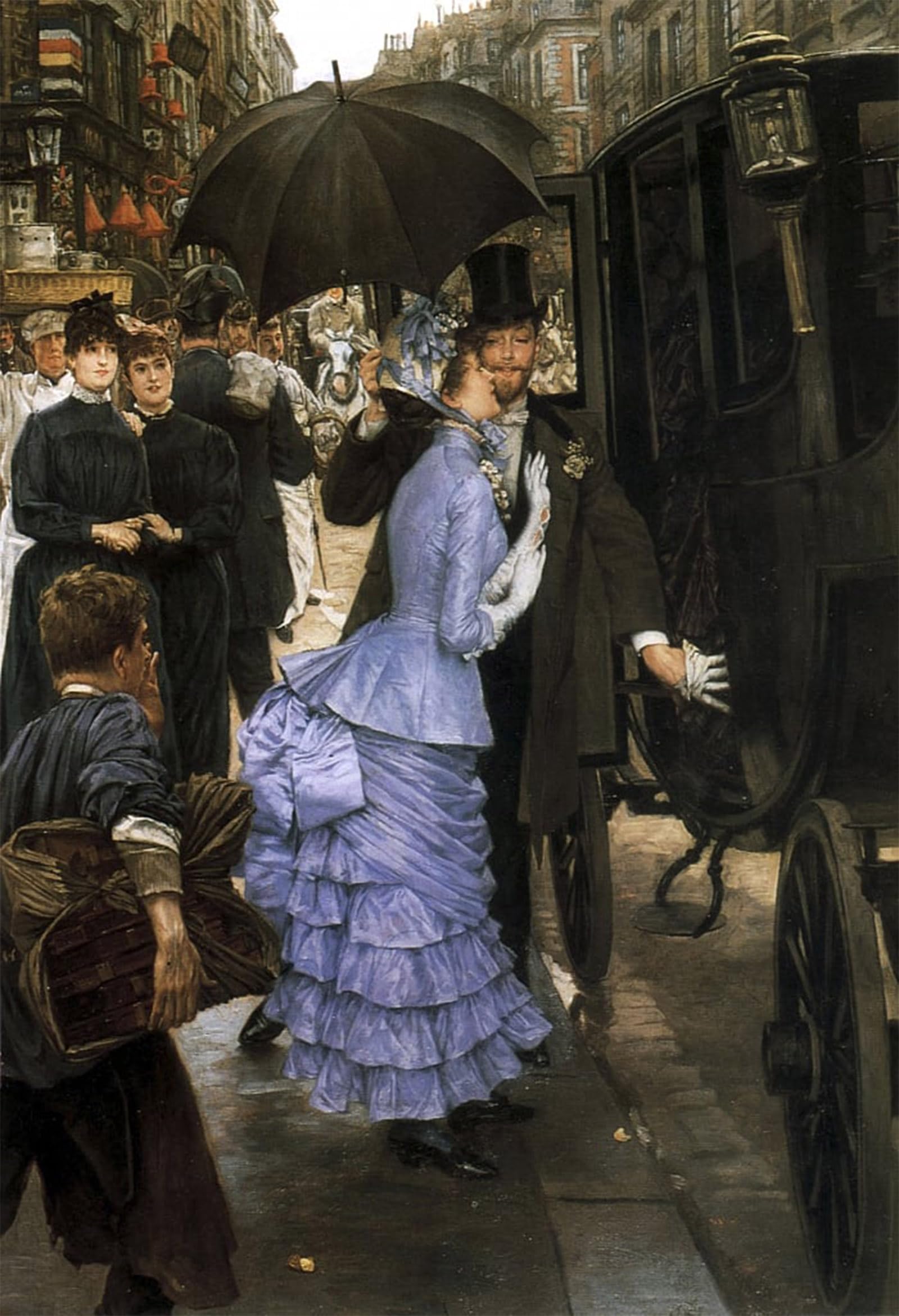 Tableau Toile la demoiselle d'honneur de Jacques SERENDIPITP Décoration Murale Grand Format