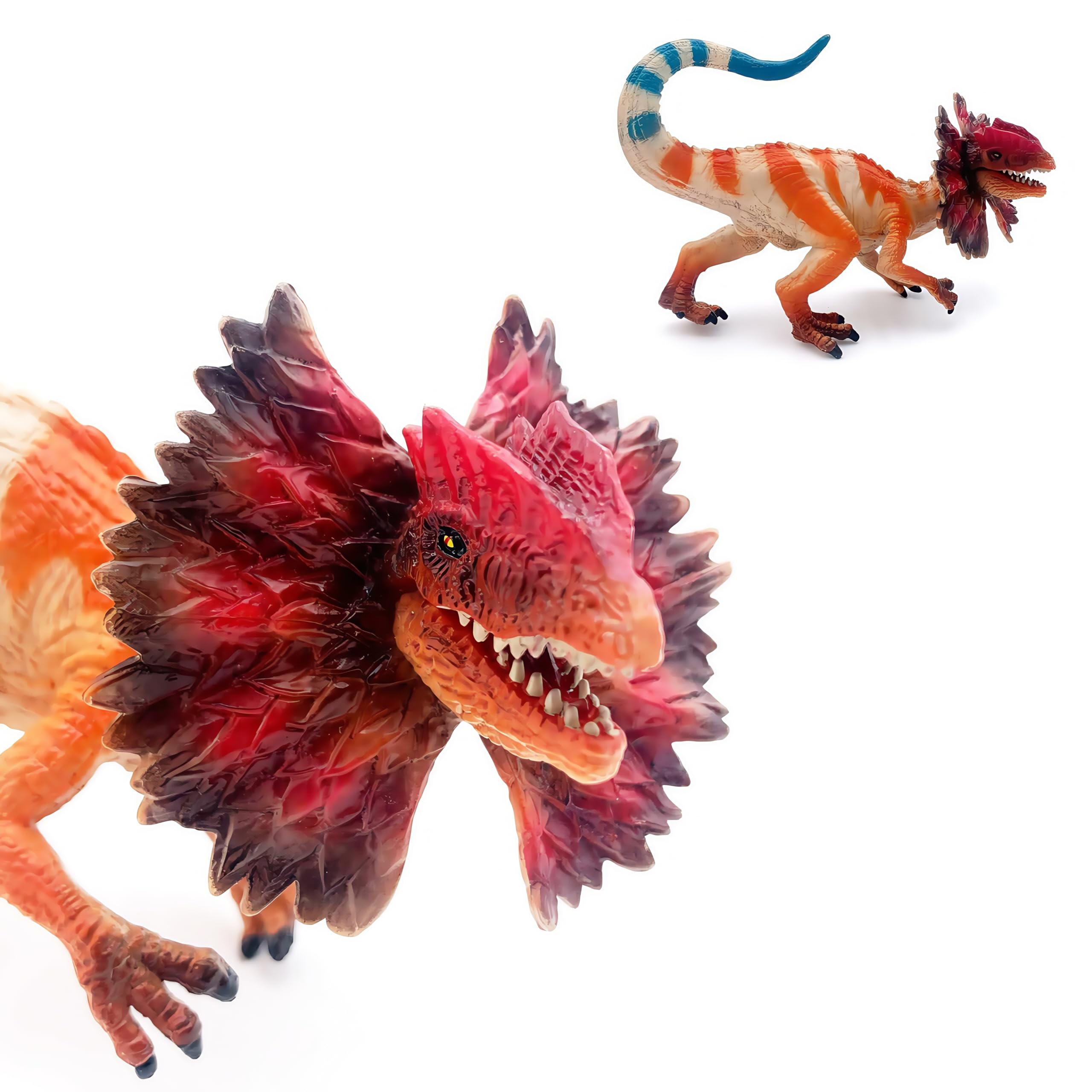 Gemini&Genius Dilophosaurus Dinosaur Toy - Prehistoric Dino -5
