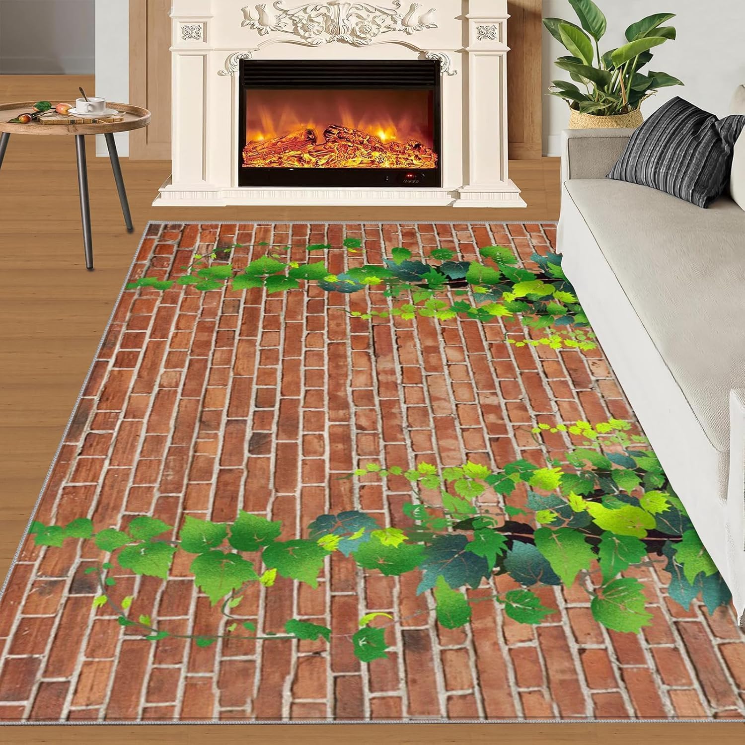 Tapis lavable en machine 90x150 cm antidérapant à poils courts