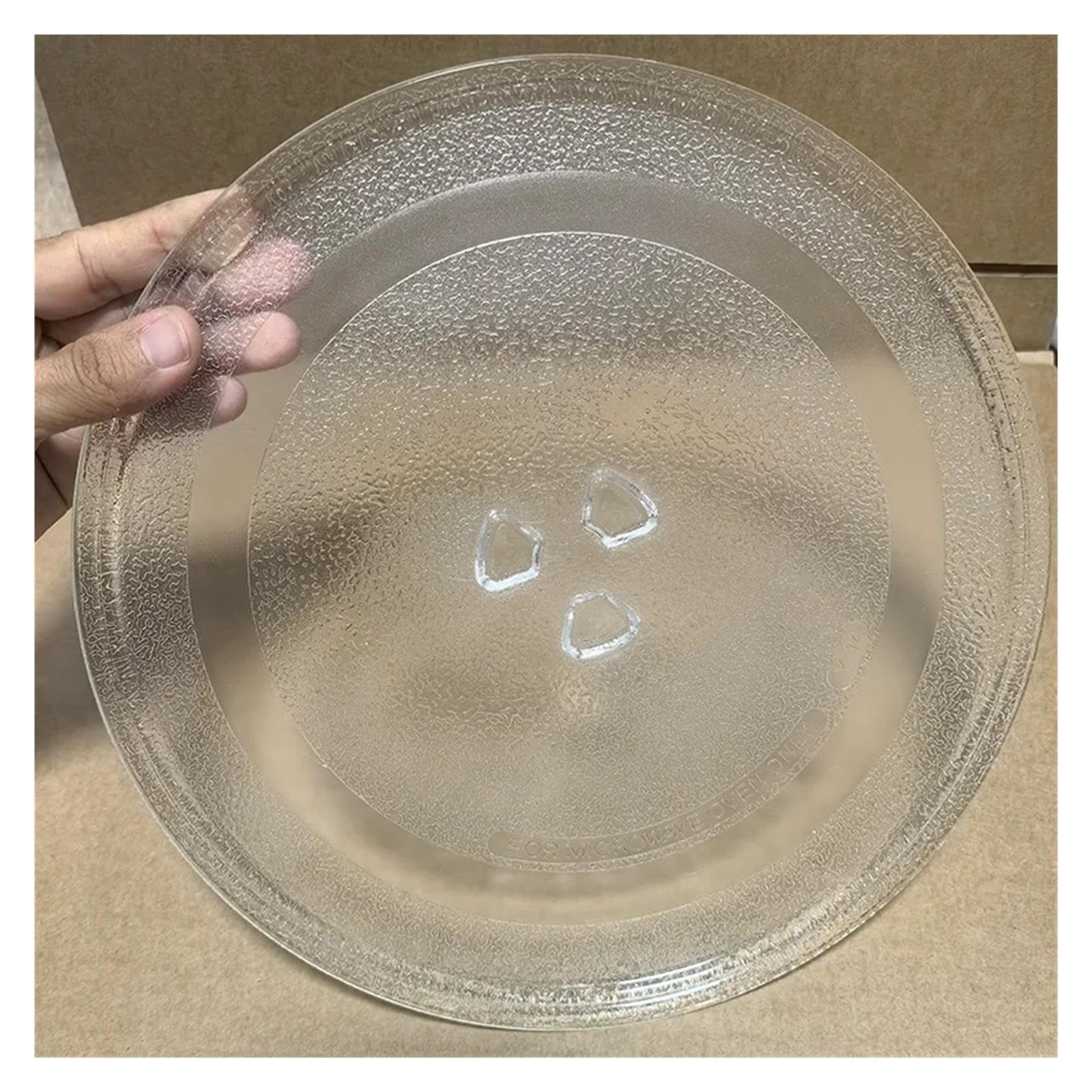 Plato giratorio de vidrio for microondas