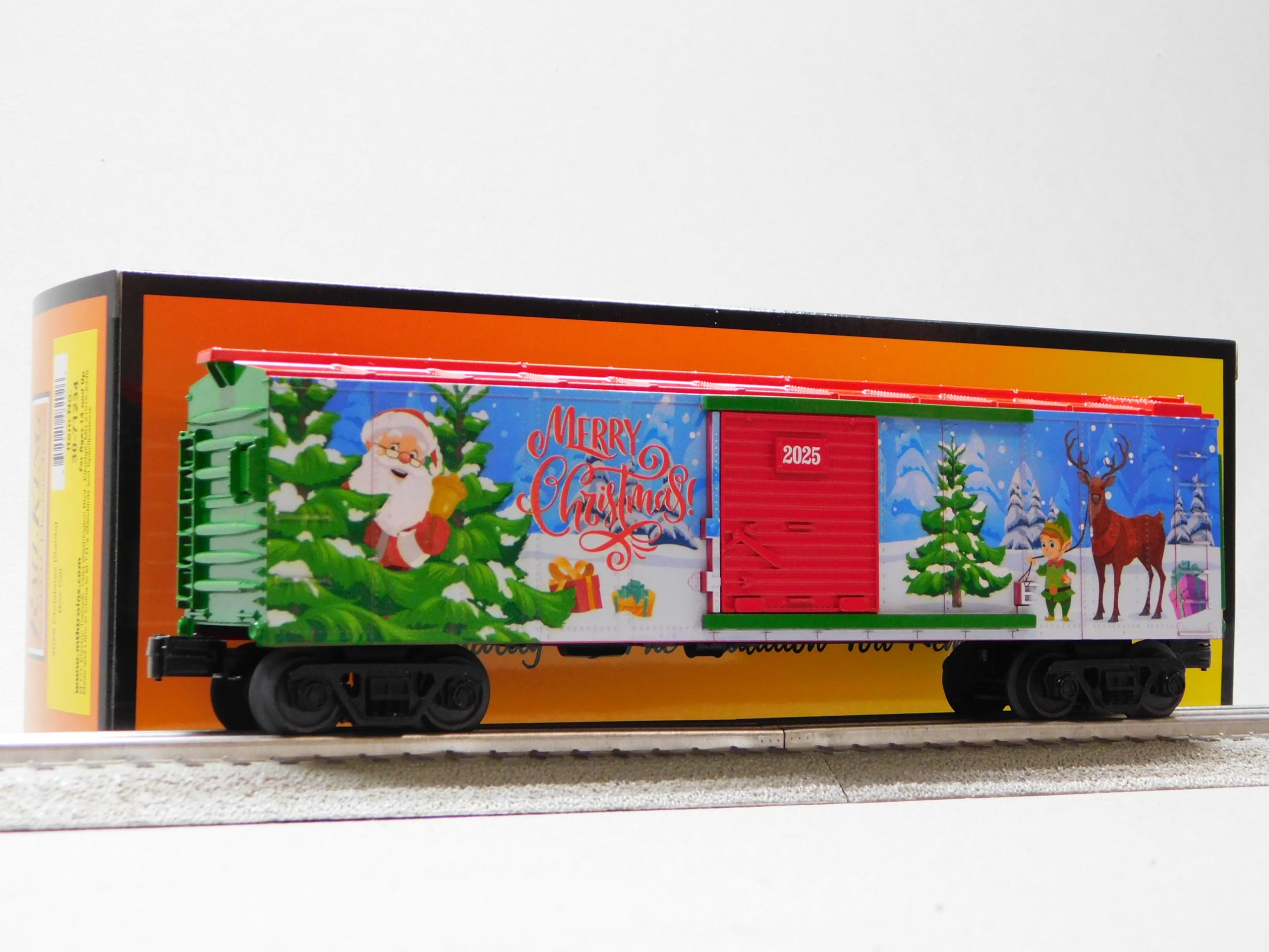 Amazon.com: MTH RAILKING 2025 Christmas Santa Claus BOXCAR #2025 O