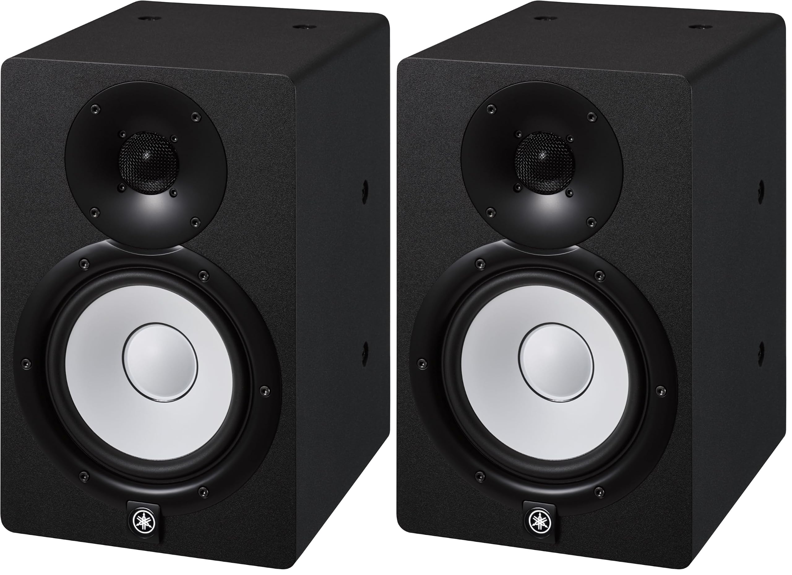 YAMAHA HS7I Studio Monitor with Mounting Points and Screws, Black, 6.5" (Pack of 2)