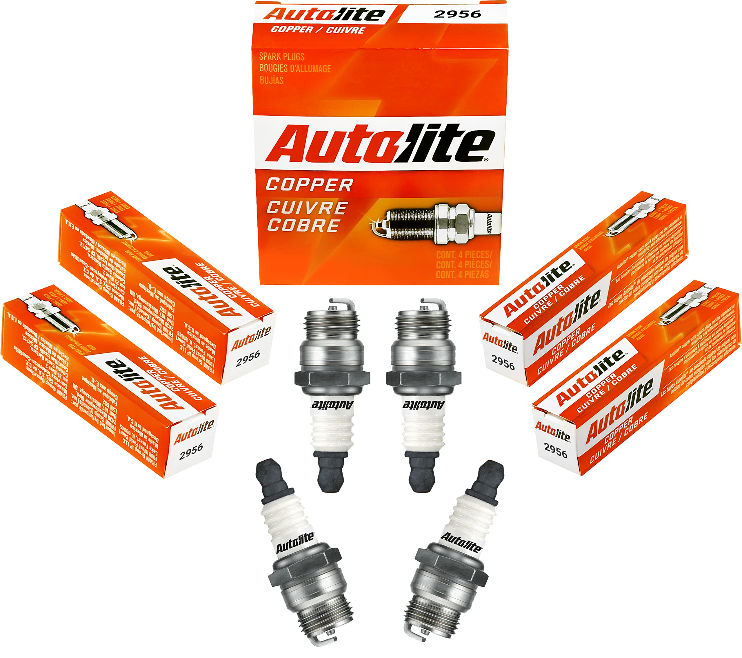 Amazon.com: Autolite 2956 Copper Non-Resistor Automotive