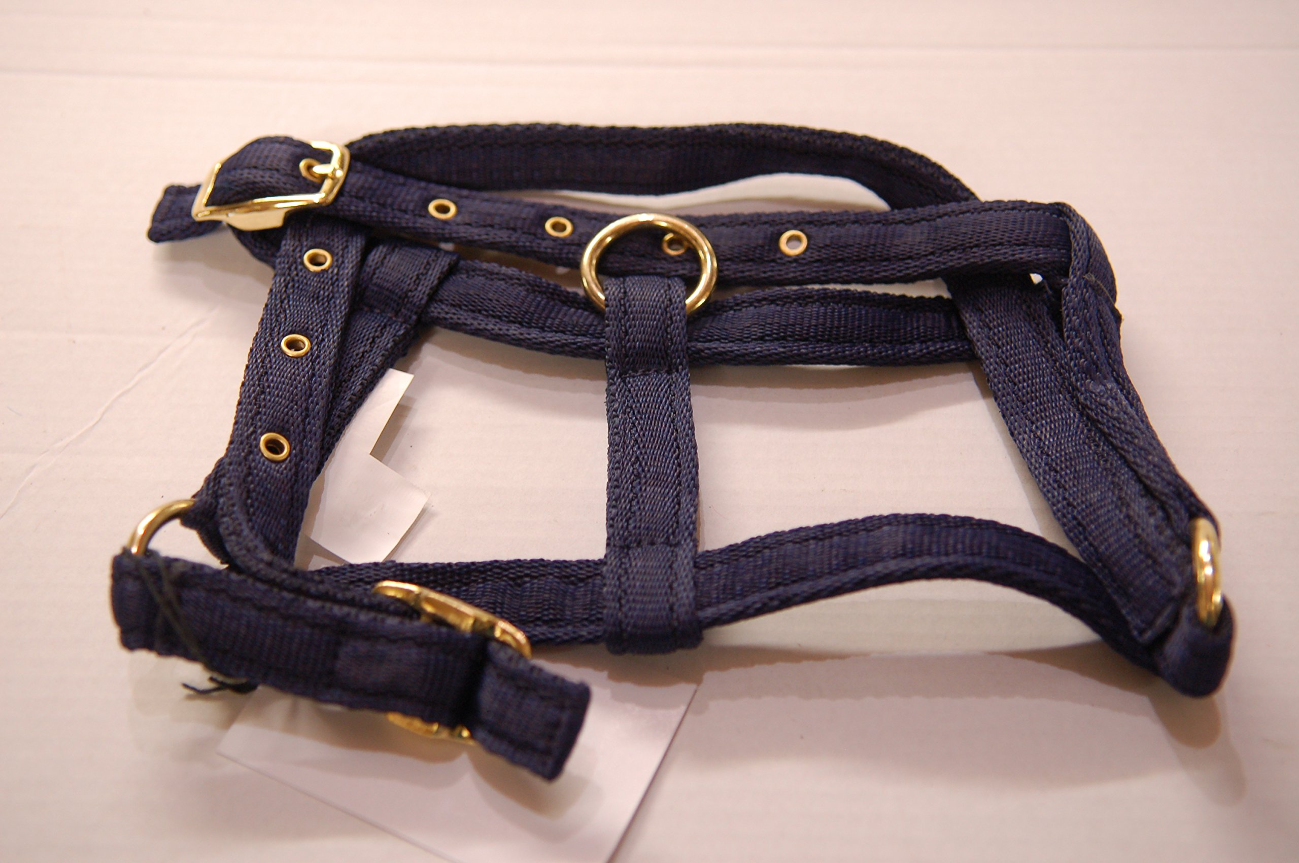 IV Horse Premium Wee Pony Nylon Headcollar (Navy, Medium) โ image 1