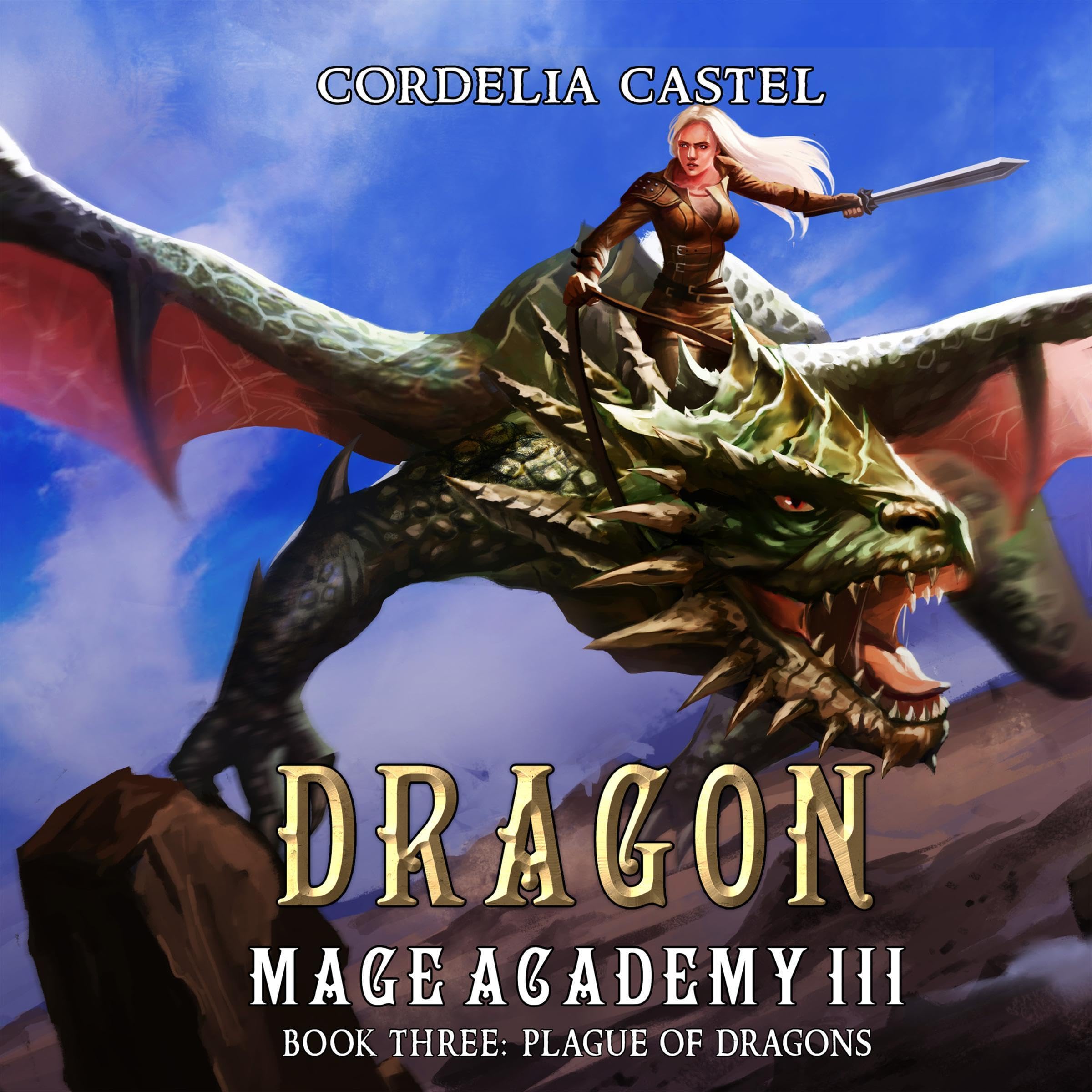 Cover art for Dragon Mage Academy: Plague of Dragons