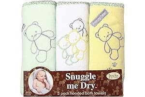 Frenchie Mini Couture Hooded Bear Towels: An Enchanting Bathing Experience for Tiny Tots
